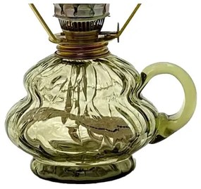 Olajlámpa ANNA 33 cm erdő zöld nagy krakle