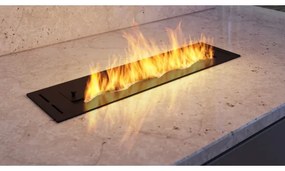 InFire - Beépített BIO kandalló 7,5x60 cm 3,5kW fekete