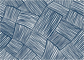 Kép - 3D vonal (üvegen) (70x50 cm)