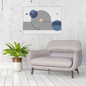 Kép - Minimalista absztrakció N⁰1 (70x50 cm)