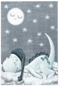 Kék-szürke gyerek szőnyeg 80x150 cm Bambi – Ayyildiz Carpets