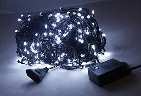 Karácsonyfa Fényfüzér 200 Led Kombinált Hideg Fehér 16M