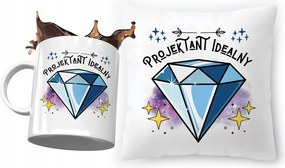 Tervezőnek Párna Ajándék Bögre Szett Nyomtatott Fotóval