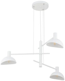 Csillár zsinóron ARTIS 3xE14/40W/230V fehér