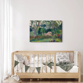 Kép - Paul Gauguin, Te raau rahi (The Big Tree), reprodukciók (90x60 cm)