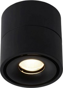 LUCIDE 35911-08-30 YUMIKO Hengeres Mennyezeti Lámpa Fekete LED IP20