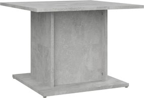 vidaXL betonszürke szerelt fa dohányzóasztal 55,5x55,5x40 cm