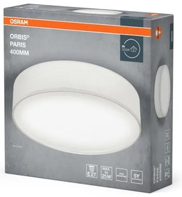 Osram - Mennyezeti lámpatest ORBIS PARIS 2xE27/25W/230V fehér