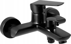 Kádtöltő csaptelep Nobless Atria funkciókapcsolóval, matt fekete