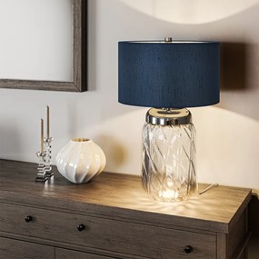 Quintiesse SOLA QN-SOLA-TL-L-BLU Asztali lámpa 1x60W/E27 3000k 720LM
