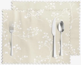 Goldea viaszosvászon reggeliző alátét - indás növények - 2db 30 x 40 cm