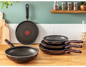 Alumínium wok serpenyő ø 28 cm Resisit Intense – Tefal