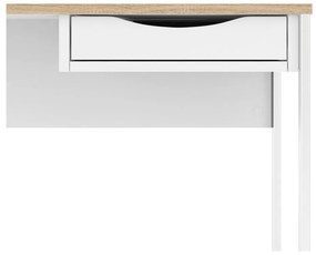 Function Plus fehér íróasztal, 130 x 48 cm - Tvilum