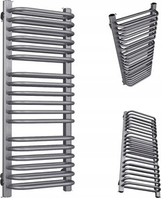 Fürdőszobai Radiátor Függőleges Double 940/400 Antracit