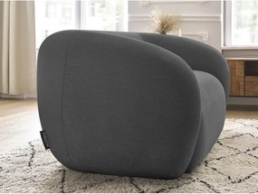 Sötétszürke zsenília kanapé 160 cm Celine – Bobochic Paris