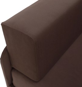 Kinyitható heverő, barna Taupe, MONTES UNI