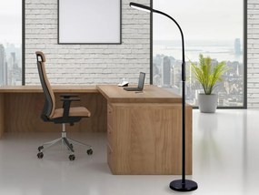 LED álló lámpa XENIA 12W dimmelhető idözítővel ( asztal / talaj / clip ) - DL4306/B