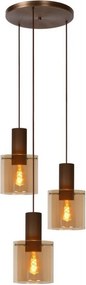Lucide TOLEDO 74405/13/62 Függőlámpa 3x40w/e27 ip20