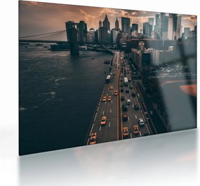 Manhattan képe (üvegen) (70x50 cm)