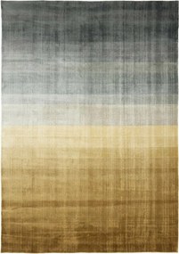 Combination szőnyeg, sárga, 140x200cm
