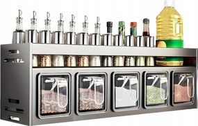 Fűszertartó Állvány Polc Rendszerező Akasztós Eszköz