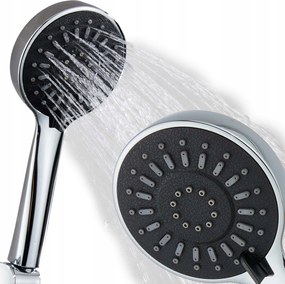 Zuhanyfej 3 Funkciós Zuhany Anti-calc Króm Robusztus