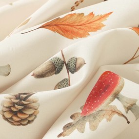 Goldea dekoratív drapéria - őszi természet 140x150 cm