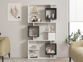 könyvespolc Icardi - White, Anthracite