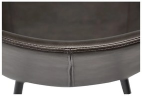 Hype Faux szürke műbőr étkezőszék - DAN-FORM Denmark