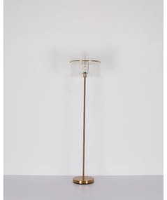 Globo 15698SM - Állólámpa GORLEY 1xE27/60W/230V arany