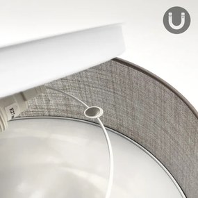 Mennyezeti lámpatest SIRJA 2xE27/15W/230V, átmérő 45 cm, barna