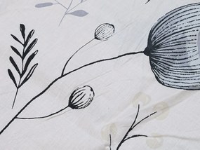 ANDER pamut ágyneműhuzat krémszínű Ágyneműhuzat mérete: 2 db 70 x 90 cm | 200 x 220 cm