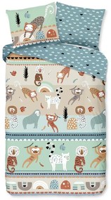 Egyszemélyes-hosszabbított pamut gyerek ágyneműhuzat 140x220 cm Play – Good Morning