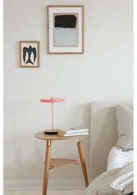 Rózsaszín LED dimmelhető asztali lámpa fém búrával (magasság 31 cm) Asteria Move – UMAGE