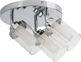 Rabalux beltéri karos spotlámpa g9 3x28w króm/opál üveg aviva