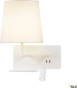 SLV SOMNILA 1003459 Fali lámpa 1x40W/LED 3000K 120LM