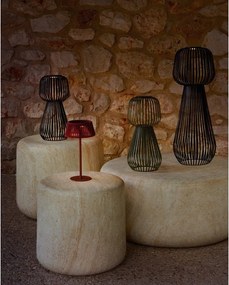 Napelemes LED asztali-hordozható kültéri lámpa ø 11 cm Aldet – Kave Home