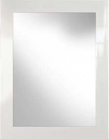 Ars Longa Simple tükör 63x113 cm négyszögletes fehér SIMPLE50100-B