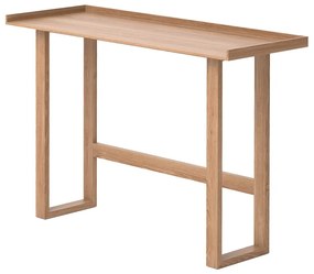 Slim tömör tölgyfa íróasztal - Wireworks