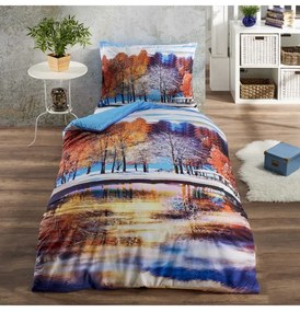 Skylar Deluxe 3D pamut ágyneműhuzat, A standard egyszemélyes ágy szett tartalma: 1x 140x200 + 1x 70x90