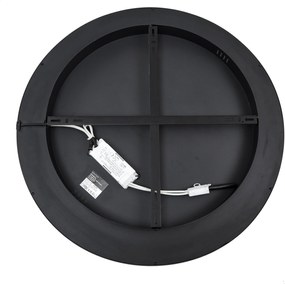 Design mennyezeti lámpa fekete-fehér LED-del, 3 lépésben dimmelhető - Xavi