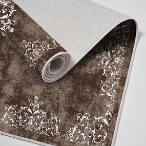 Barna fürdőszobai kilépő szett 2 db-os 60x100 cm – Foutastic