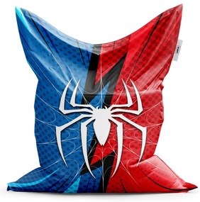 Classic babzsák Spider, piros / kék