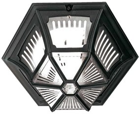 Elstead PR12-BLACK - Kültéri mennyezeti lámpa PARISH 1xE27/60W/230V IP44