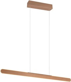 TRIO 343310165 HELIOS Modern Led Függesztett Lámpa Barna LED IP20