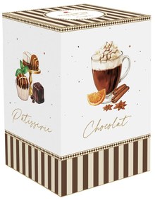 Porcelán nagy keksztároló 11,5x18 cm díszdobozban Sweet Moments