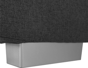 Ülőgarnitúra, sötétszürke, szövet Stark, balos, MAVIS