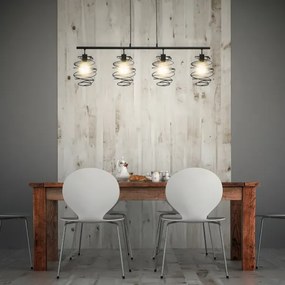 Briloner 4871-045 - Kábeles csillár 4xE27/60W/230V