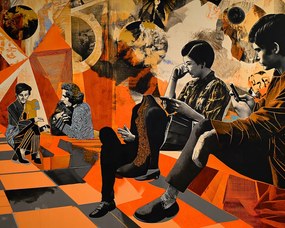 Poszter 50x40cm Párbeszéd tér