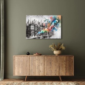 Kép - Ipari élet (90x60 cm)